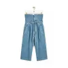 罗意威/Loewe Belted Pleated Oversize Jeans单宁蓝 S2292010IB