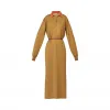 罗意威/Loewe Poloneck Knit Dress驼色 S3176020CO