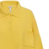罗意威/Loewe Oversize Poloneck Sweater黄色 S3179110VO