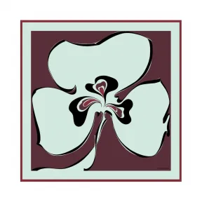 珑骧/Longchamp Orchidée 系列 丝巾 50560SOIE78