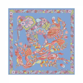 珑骧/Longchamp Forêt 系列 丝巾 50561SOIP38