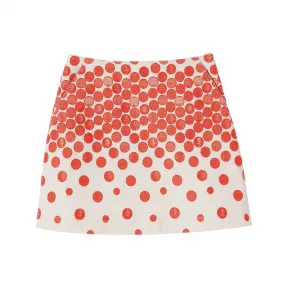 珑骧/Longchamp 迷你裙 2023 春夏系列米色/橙色 (61030POCH29T36)