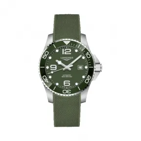 浪琴/Longines HydroConquest 康卡斯潜水系列系列 自动机械机芯 精钢及陶瓷男表 L3.782.4.06.9