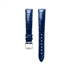 浪琴/Longines 蓝色 鳄鱼皮 15.00 MM 表带 L682159742