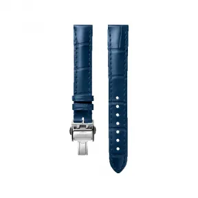 浪琴/Longines 哑光蓝色 14.00 MM 鳄鱼皮 表带 L682166879