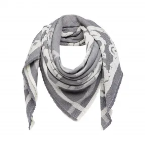 MCM LOGO提花方巾 MEF8AMM05EG001