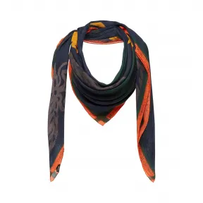 MCM LOGO印花方巾 MEF8AMM09VY001