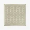 MCM 花押字印花丝质头巾/领巾 MEFDSMM15J3001