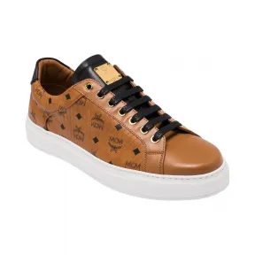 MCM Women's Classic Low Top Sneakers in Visetos MES9SMM03CO037