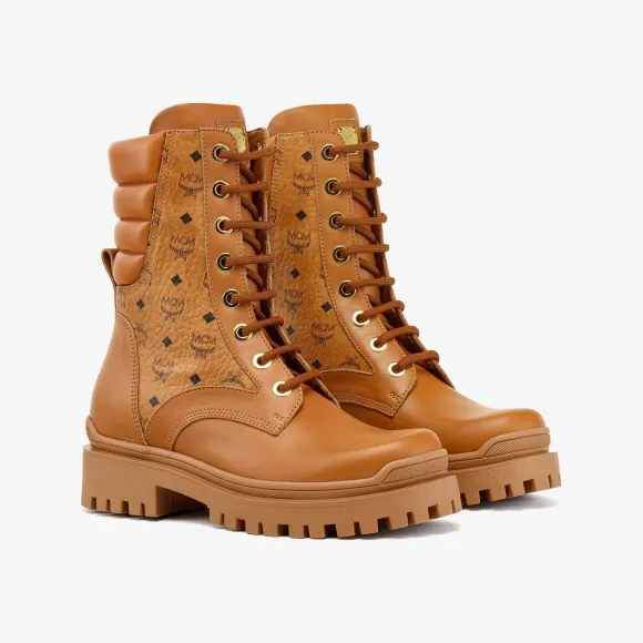 MCM 小牛皮 Visetos 靴子 MESDAMM08CO036