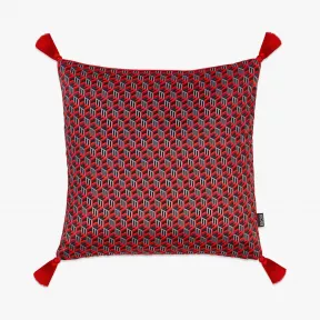 MCM Cubic Monogram印花丝绸靠垫 MEZCSCK04R0001