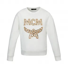 MCM Women's Logo Sweatshirt MFA9SMM13WT00L