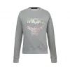 MCM Women's Hologram Print Logo Sweatshirt MFA9SMM89EG00L