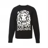 MCM Men's Munich Lion Intarsia Sweater MHA8AMM17BK00L