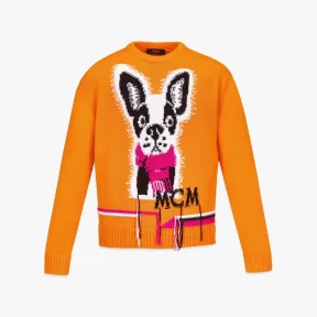 MCM Orange | PERSIMMON ORANGE 毛衣 MHECAMM02O900M