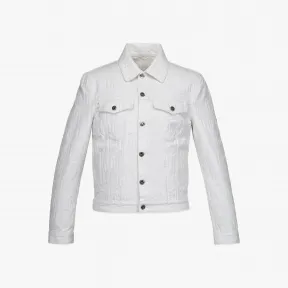 MCM 男士立方形花押字永续棉丹宁外套 MHJCSMM04WT00M