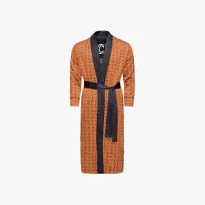 MCM 经典标志真丝双面长袍 MHXBSMM06CO00L