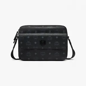 MCM 黑色  邮差包 MMRDSTA01BK001
