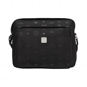 MCM Dieter 字母图案尼龙邮差包 MUR7ADT13BK001