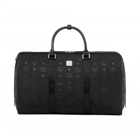 MCM Traveler 字母组合尼龙周末旅行包 MUV7ADT15BK001