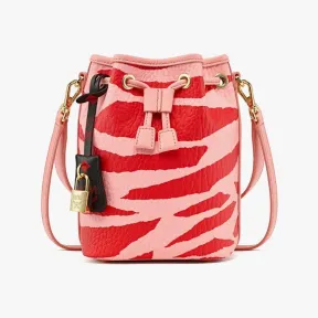 MCM 粉色  抽绳包 MWDDSDU07QH001