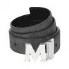 MCM Claus Reversible Belt 1.75  in Visetos MXB8AVI03EG001