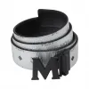 MCM 黑色M白色标识Visetos 1.75英寸双面皮带 MXB9SVI10SB001