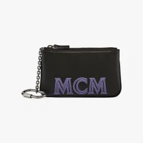 MCM MCM 皮革钥匙零钱包 MXKCSSX02BK001