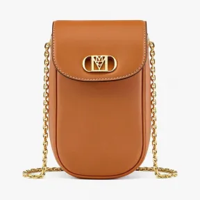 MCM Mode Mena Nappa皮革斜挎手机保护套 MXZCSLM01CO001