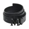 MCM Claus Visetos 3D M 字双面皮带1.5  MYB9SVI33BK001