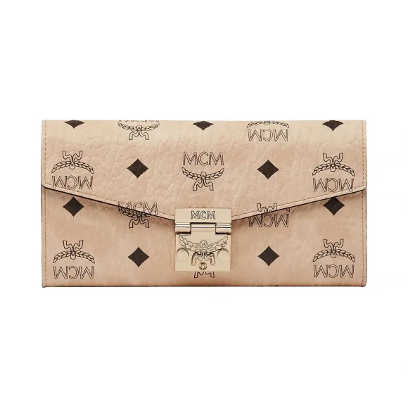 MCM Patricia Visetos 两折斜挎包钱包 MYL8SPA11IG001