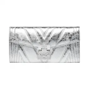 MCM Patrica拼布金属皮革两折式钱包 MYL9SPA61SA001