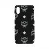 MCM iPhone X Case in 白色 Logo Visetos MZE9SWA11BV001