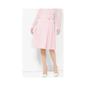 迈克高仕/Michael Kors 水洗真丝棉罗缎百褶裙  108AKH035208