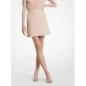 迈克高仕/Michael Kors 纯色迷你裙 女士 米黄色 迷你裙 119DKU512267