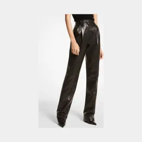 迈克高仕/Michael Kors Mika Plonge 皮裤 204AKT851-0001