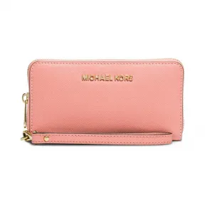 迈克高仕/Michael Kors Jet Set Travel 大号皮质手机保护套  32T4GTVE3L695