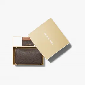 迈克高仕/Michael Kors Jet Set Girls 中号钱包钱夹礼盒 35H1GGZD6B200