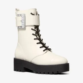 迈克高仕/Michael Kors Bryce 缀饰皮革厚底作战靴 40R2BYFE6L-2171