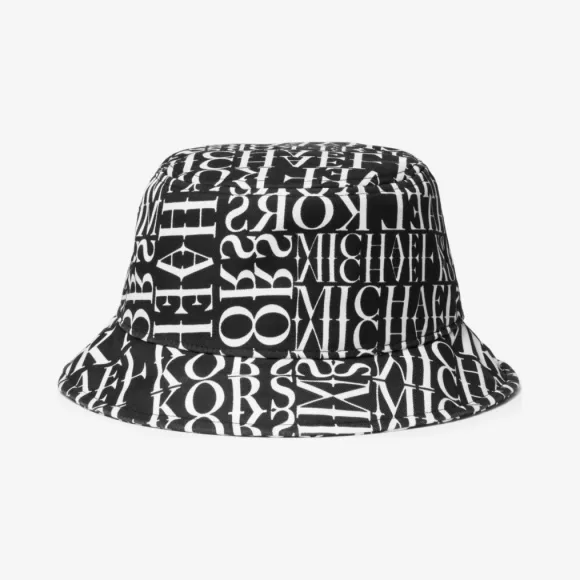 迈克高仕/Michael Kors Zeitungsoptik 中的 Fischerhut mit 徽标 537888-0018