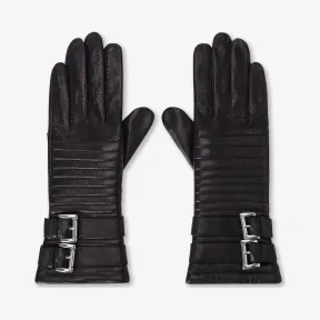 迈克高仕/Michael Kors 女士 皮质机车手套 538117001