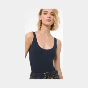 迈克高仕/Michael Kors 罗纹弹力粘胶纤维连体紧身衣 607AKQ950-0436