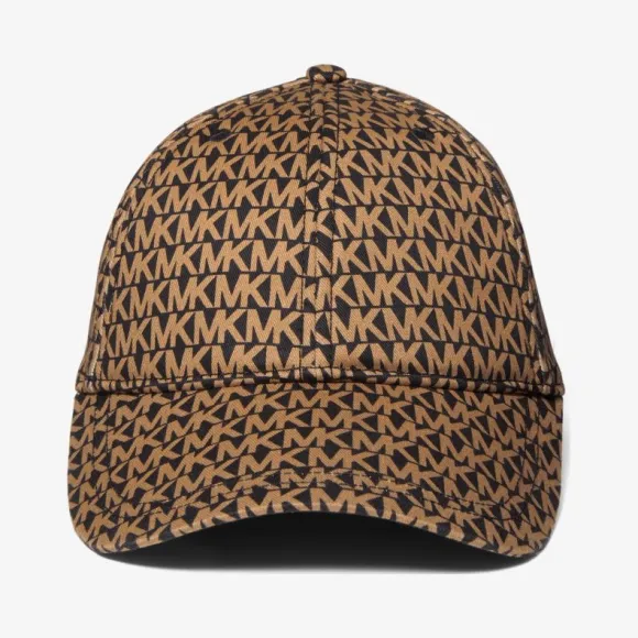 迈克高仕/Michael Kors 徽标印花弹力棉质棒球帽 MF00B6ZGPB-0010