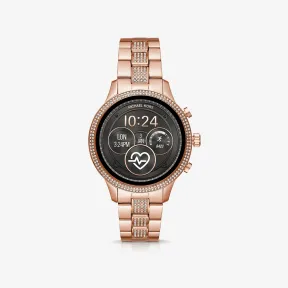 迈克高仕/Michael Kors Runway 玫瑰金精钢智能腕表 MKT5052622