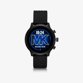 迈克高仕/Michael Kors 女士 黑色 MKGO 硅胶智能腕表