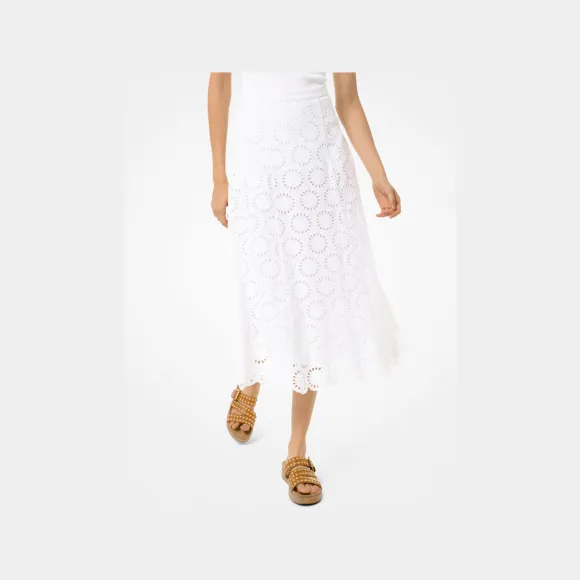 迈克高仕/Michael Kors 碎花孔眼棉裙 MS07ETVEMT-0100