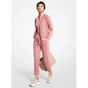 迈克高仕/Michael Kors 徽标提花慢跑裤 MS2301L4RV-1007