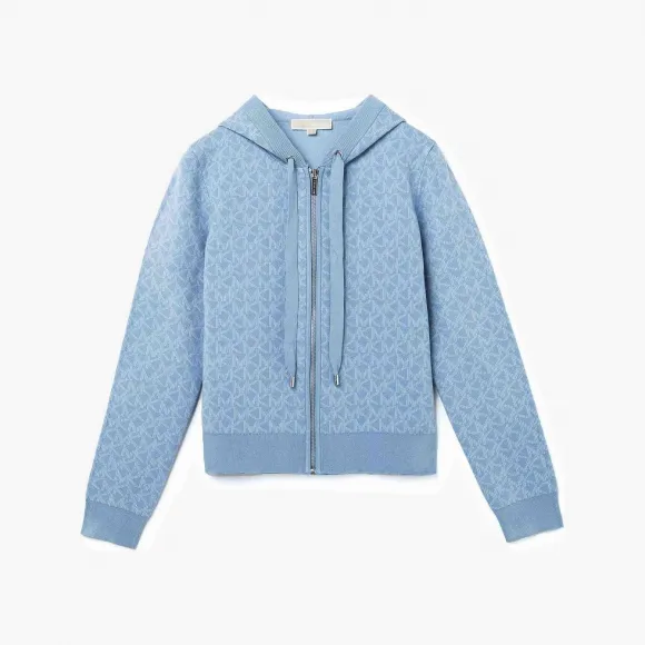 迈克高仕/Michael Kors MK 圆点拉链兜帽-D MS2601L5KZ407-XS