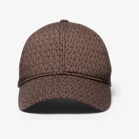 迈克高仕/Michael Kors 徽标印花弹力棉质棒球帽 MU00B6ZF5M-0201