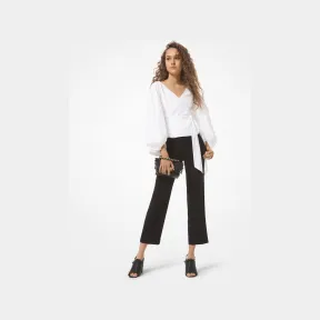 迈克高仕/Michael Kors 绉纱九分裤 MU03HE3ENX-0001